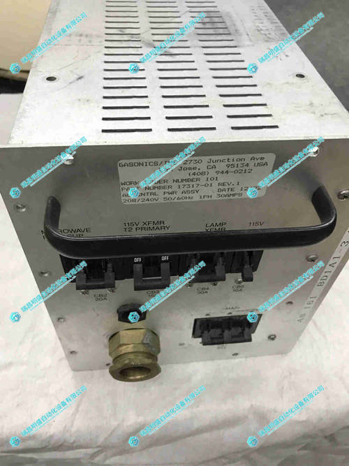 Gasonics 17317-01等离子剥离器